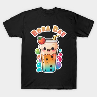 Boba Bae Kawaii Boba Tea Graphic T-Shirt